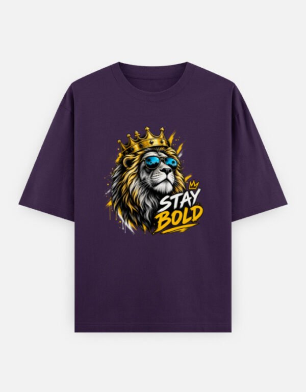 img_0336421b2718db.jpg Stay Bold Oversized Classic T-Shirt