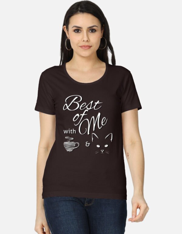 img_bf6654f06a2afa.jpg Best of me with purr friend Women's T-Shirt