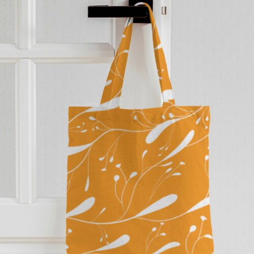 Twigs AOP Totebag Zipper