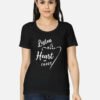 img_fbb5fe8b71434d.jpg Listen to your heart Women's T-Shirt